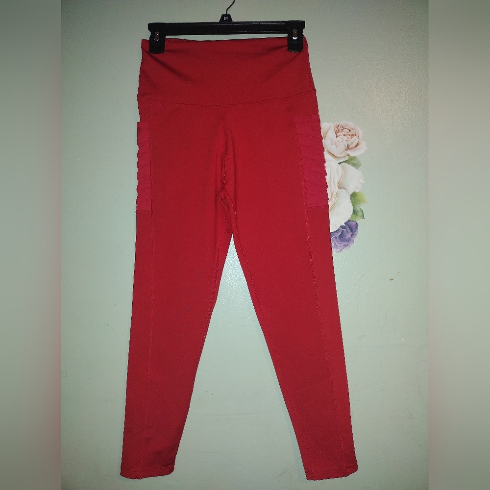 LegEnd Red Exercise Leggings